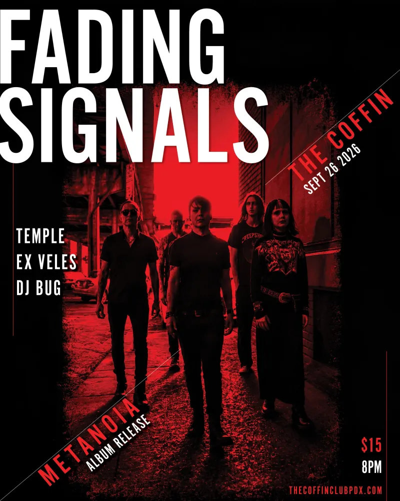 Fading Signals Album Release at The Coffin Club in Portland