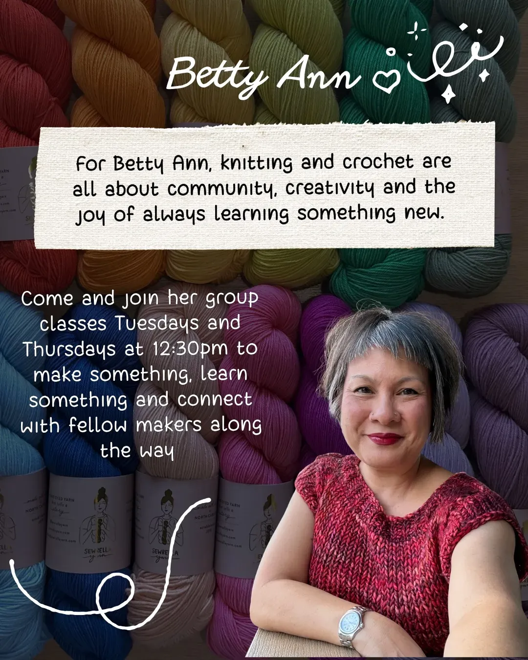 Drop-in Class with Betty Ann at Knit ATX in Austin | Mato