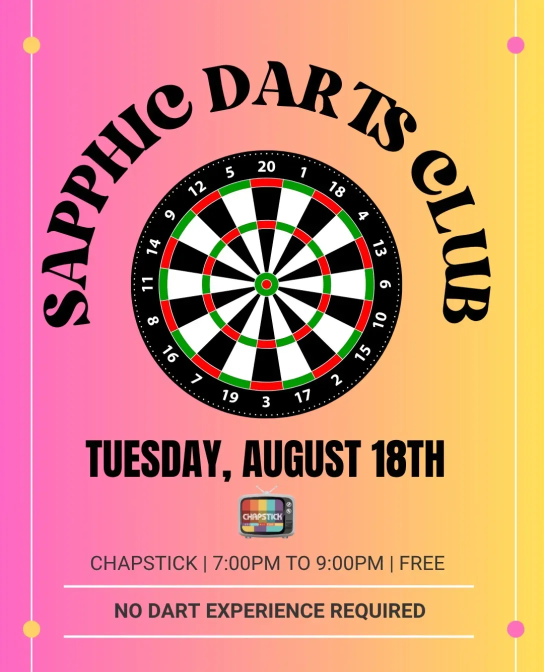 Sapphic Darts Club