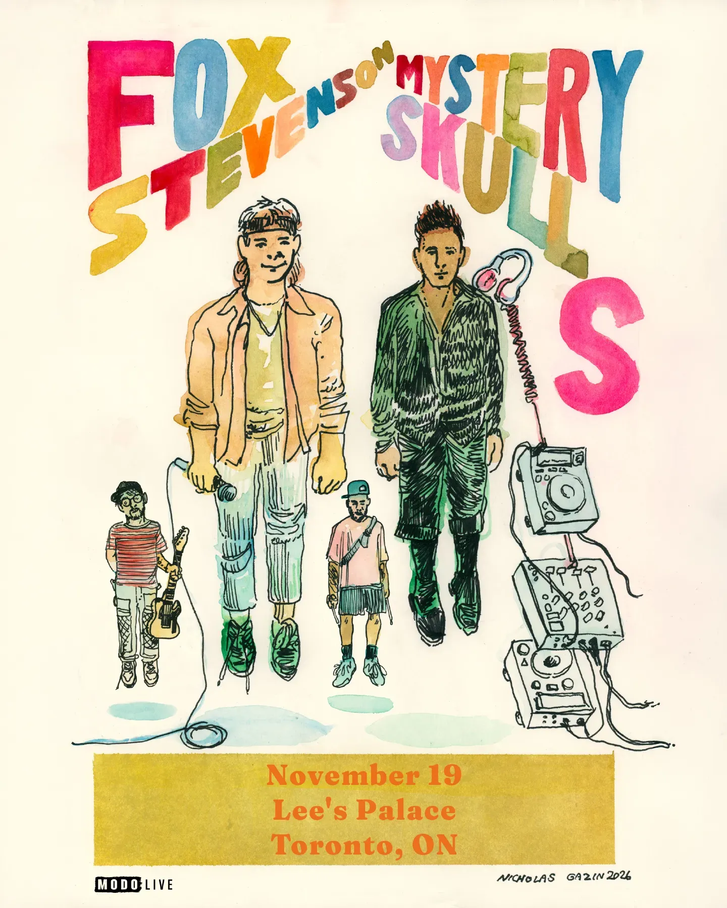 Fox Stevenson & Mystery Skulls at Lee's Palace in Toronto