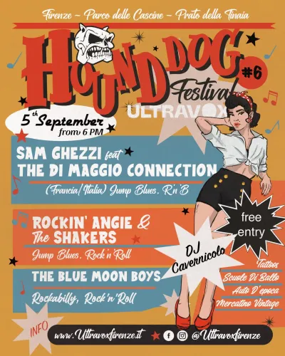 Hound Dog Rock'n'Roll Festival at Ultravox Firenze in Florence