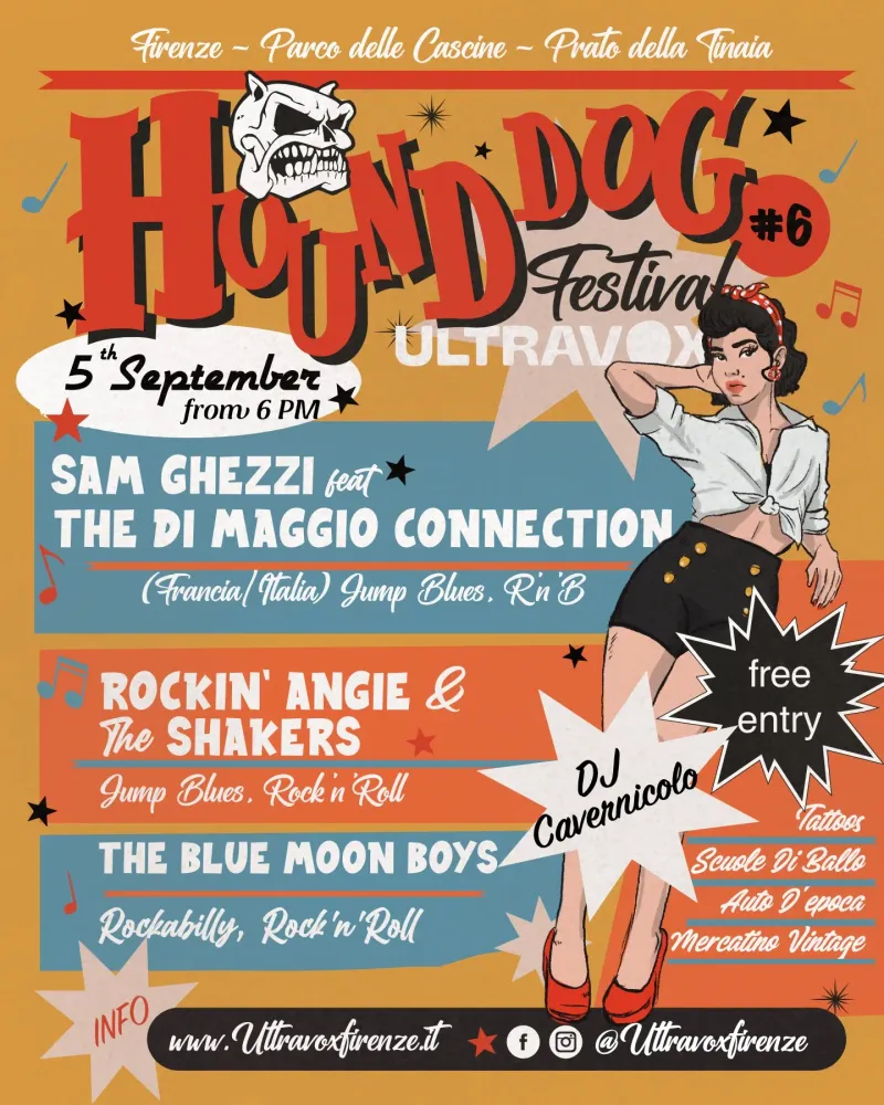 Hound Dog Rock'n'Roll Festival at Ultravox Firenze in Florence