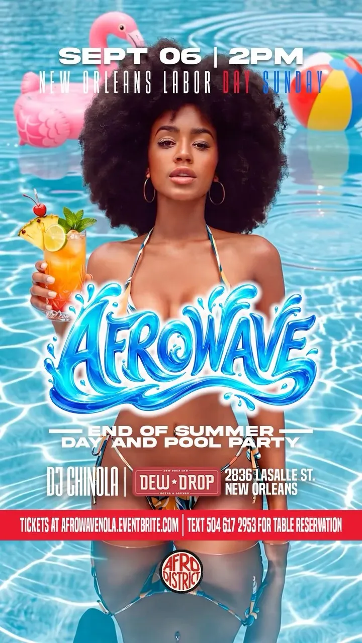 Afrowave Pool Party in New Orleans | Mato