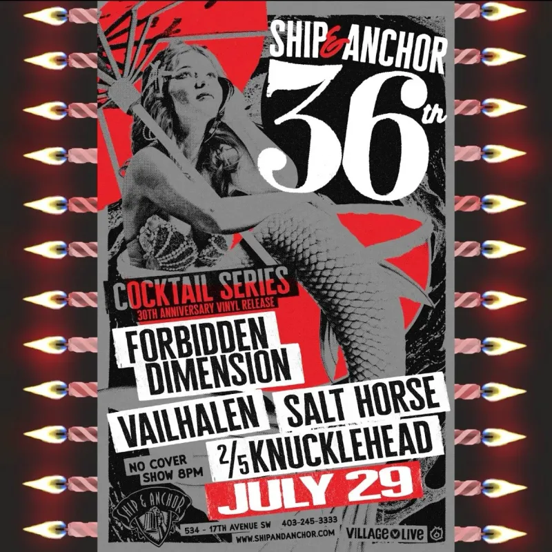 Big Time Birthday Bash at Ship & Anchor Pub in Calgary | Mato