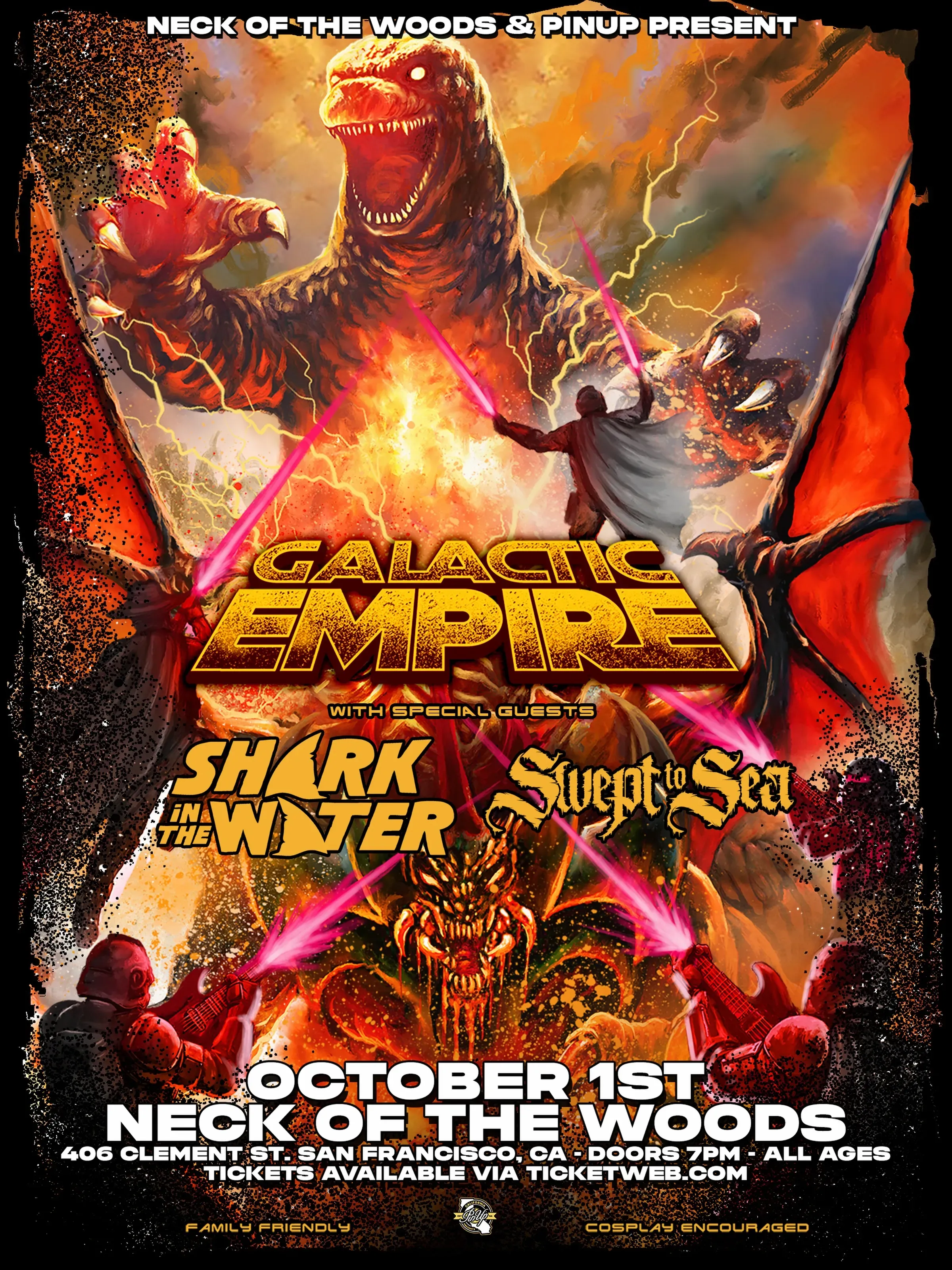 Galactic Empire at Neck of the Woods in San Francisco | Mato