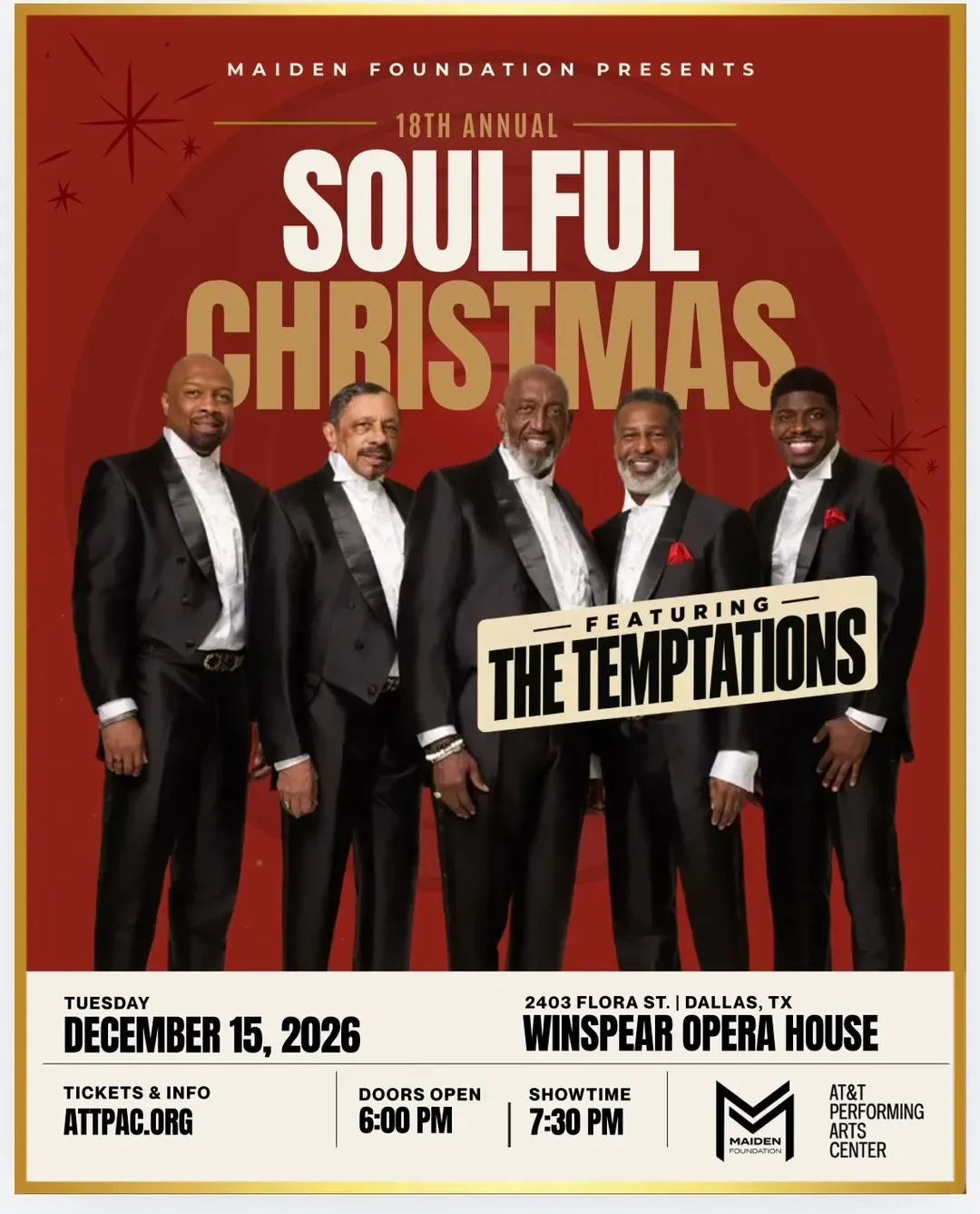 A Soulful Christmas at Winspear Opera House in Dallas | Mato