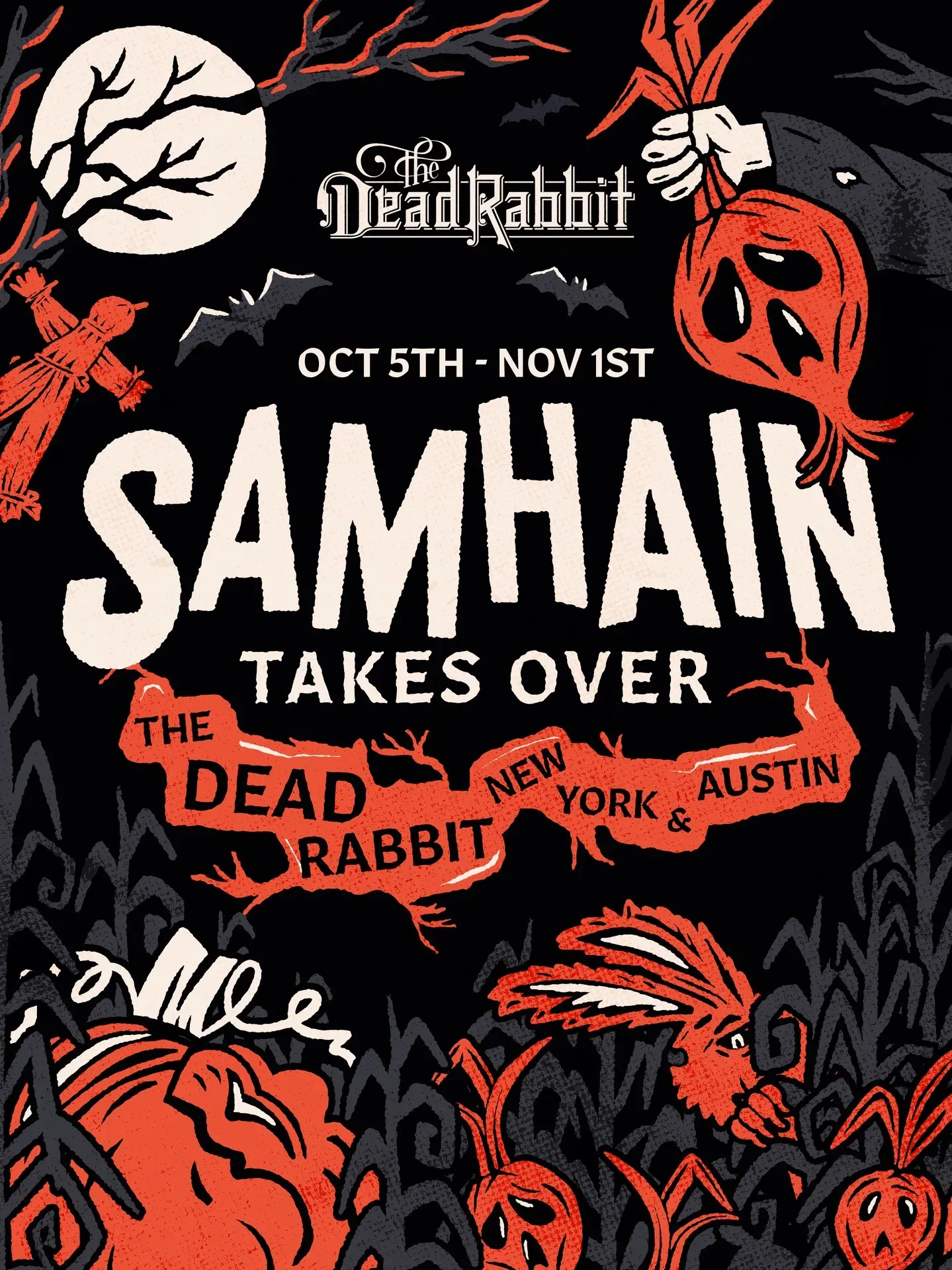 Dea Rabbit Samhain Costume Party at The Dead Rabbit in New York | Mato